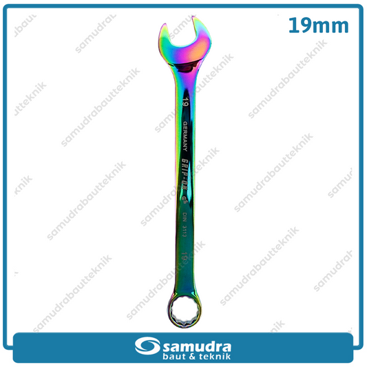 GRIPON 18-619 Kunci Ring Pas Titanium 19 mm