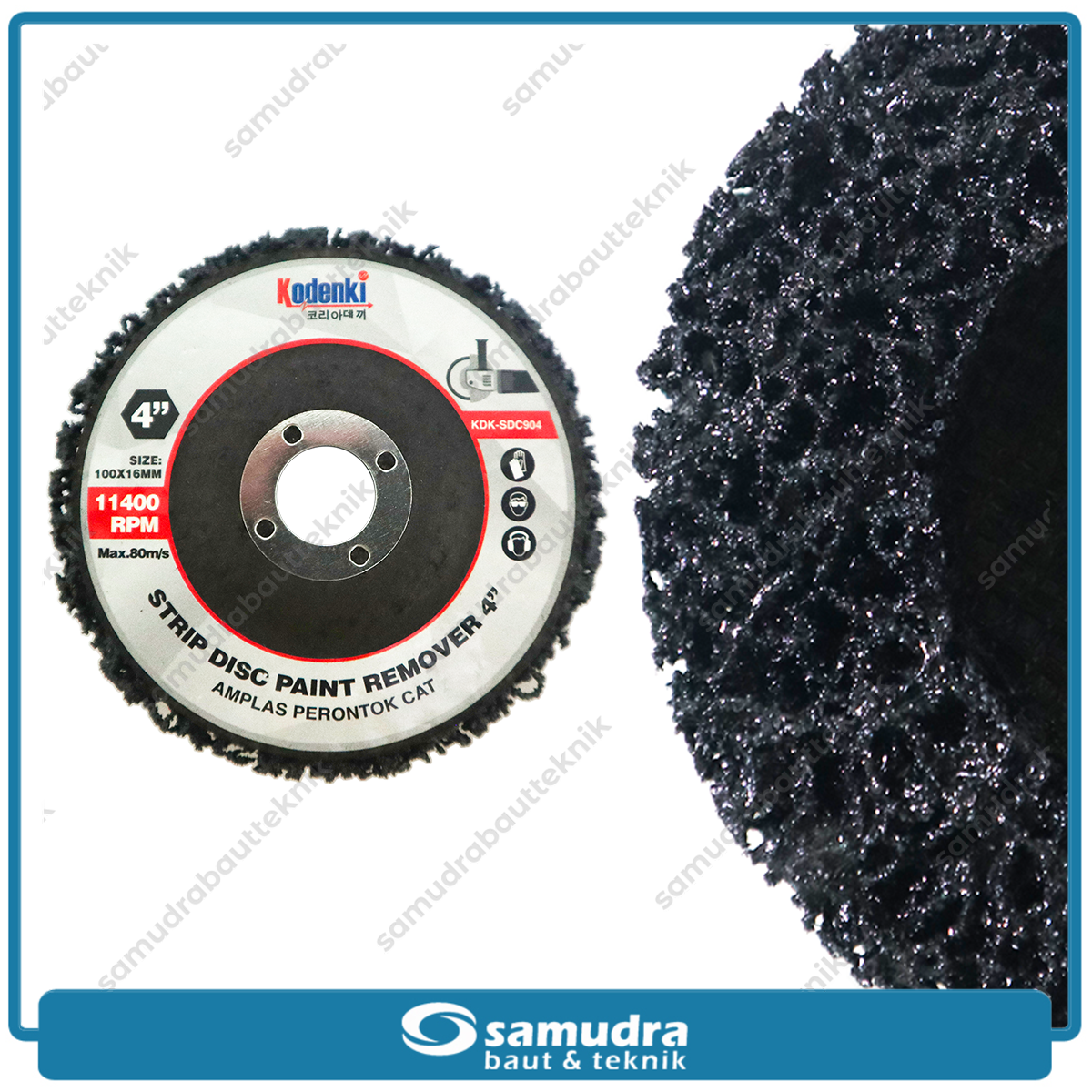 KODENKI KDK-SCD904 Batu Gerinda 4" Penghapus Cat / Paint Remover