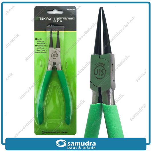 TEKIRO PL-SR0781 Tang Spi Lurus Tutup 7" / Tang Snapring Straight Internal