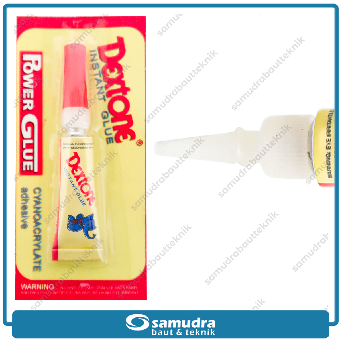 DEXTONE Lem Instan Serbaguna Power Glue 3 gram