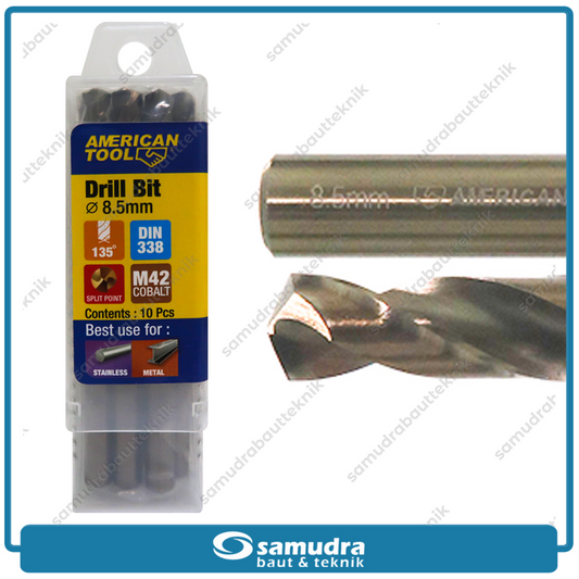 AMERICANTOOL 8959624 Mata Bor Cobalt M42 8.5 mm