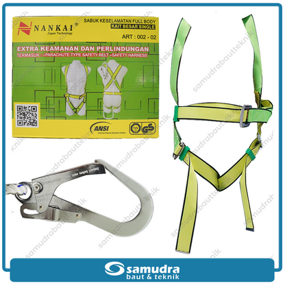 NANKAI 002-02 Safety Belt Full Body Single Hook Besar