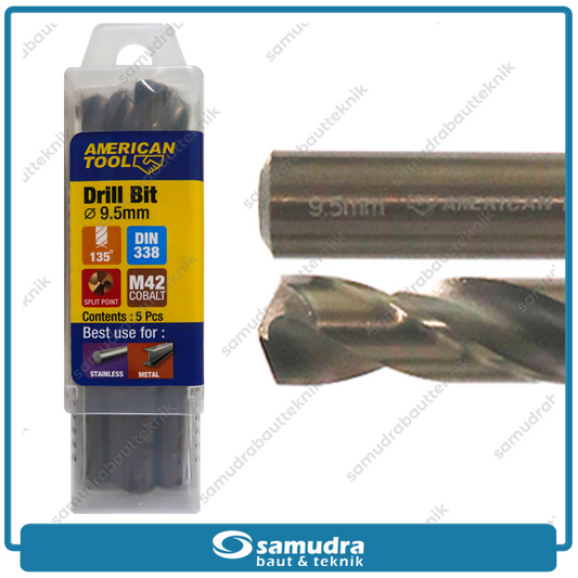 AMERICANTOOL 8959634 Mata Bor Cobalt M42 9.5 mm