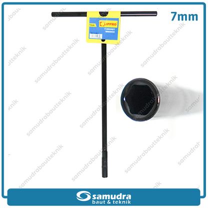 LIPPRO 886-7 Kunci Sok T Hitam 7 mm
