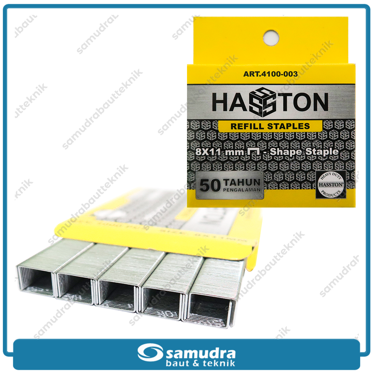 HASSTON 4100-003 Refill Staple Gun 8 x 11 mm