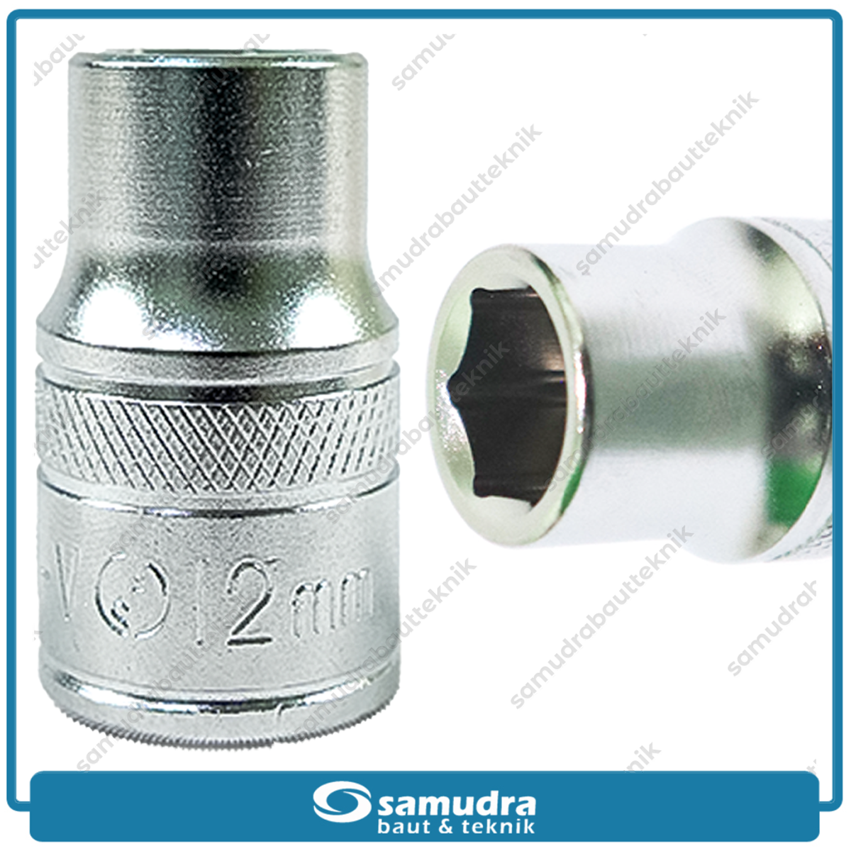LIPPRO 3101M-12 Mata Sok 1/2" 6PT 12 mm