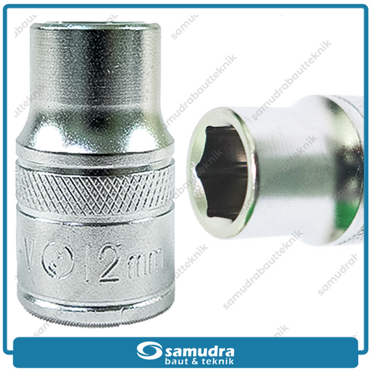 LIPPRO 3101M-12 Mata Sok 1/2" 6PT 12 mm