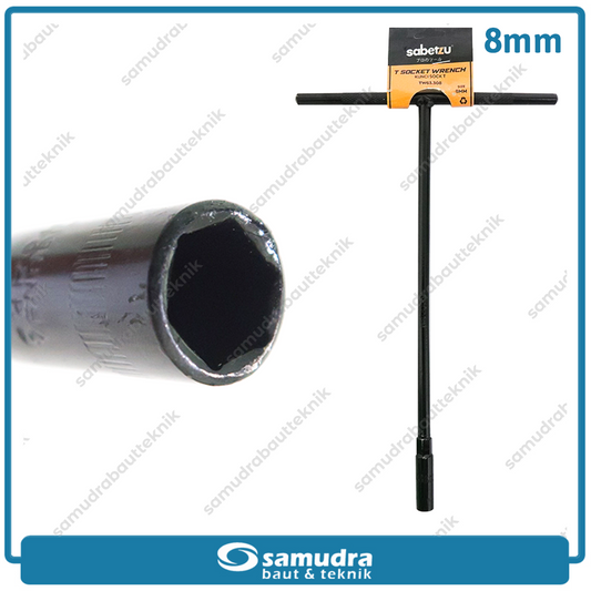 SABETZU Kunci Sok T Hitam 8 mm