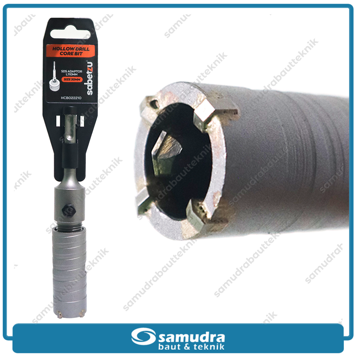 SABETZU HCB022210 Hole Saw Beton 30 mm / Hollow Core Drill Bit