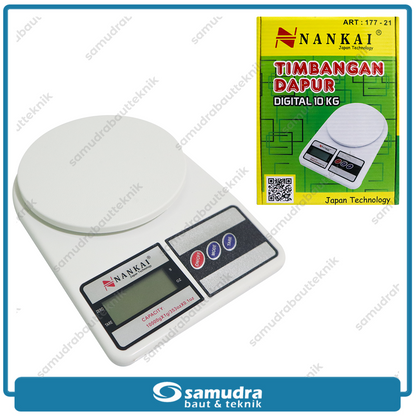 NANKAI 177-21 Timbangan Duduk Digital 10 kg / Timbangan Dapur