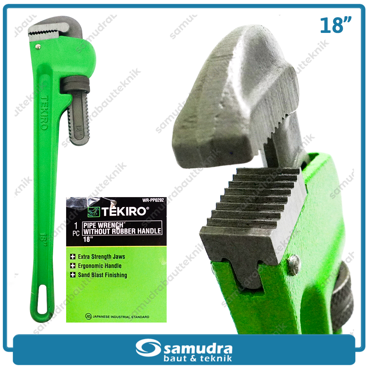 TEKIRO WR-PP0292 Kunci Pipa 18"