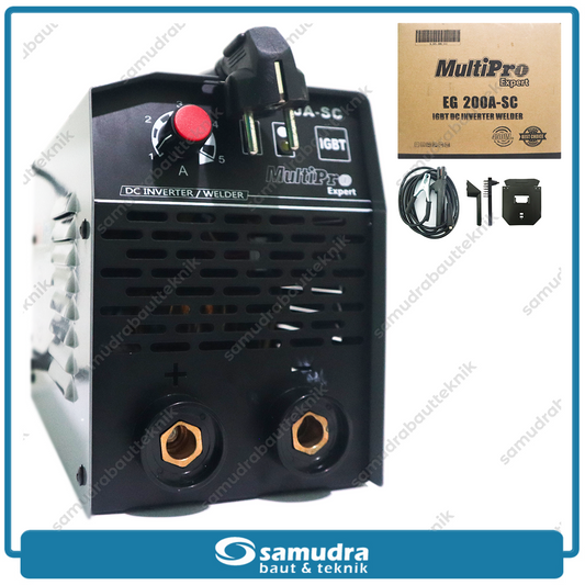 MULTIPRO EG-200A-SC Mesin Las Listrik 200A 1 Phase IGBT