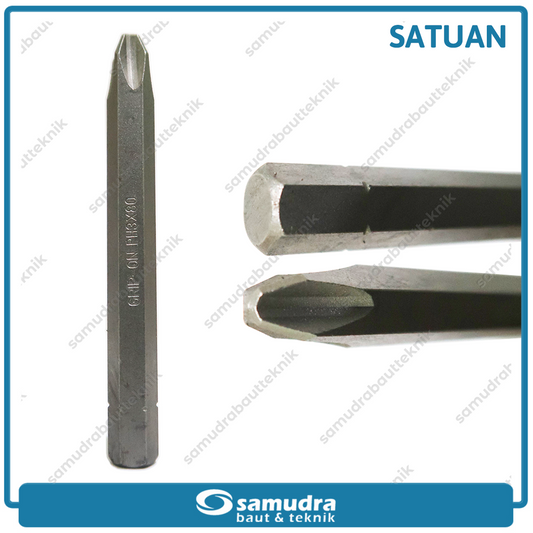 LIPPRO 138S-73 Mata Obeng Ketok PH3x80 mm - Satuan