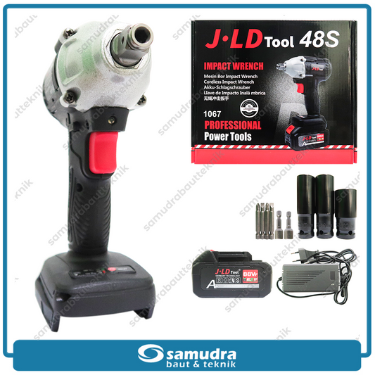 JLD 48S Cordless Impact Wrench 48V - 1 Baterai