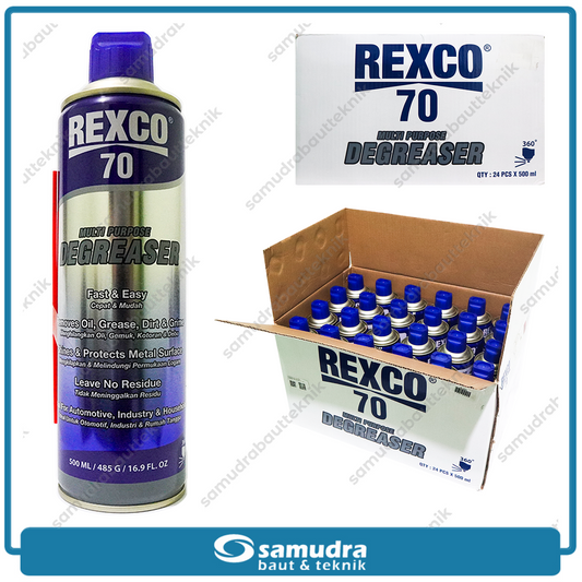 REXCO 70 Multi Purpose Degreaser 500 ml  isi 24 pcs