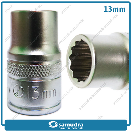 LIPPRO 3126M-13 Mata Sok 1/2" 12PT 13 mm