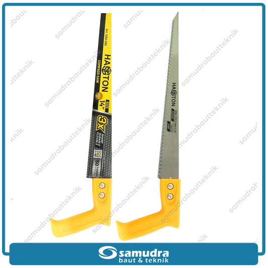 HASSTON 1260-050 Gergaji Kayu Lancip 14" Kikir Tangan