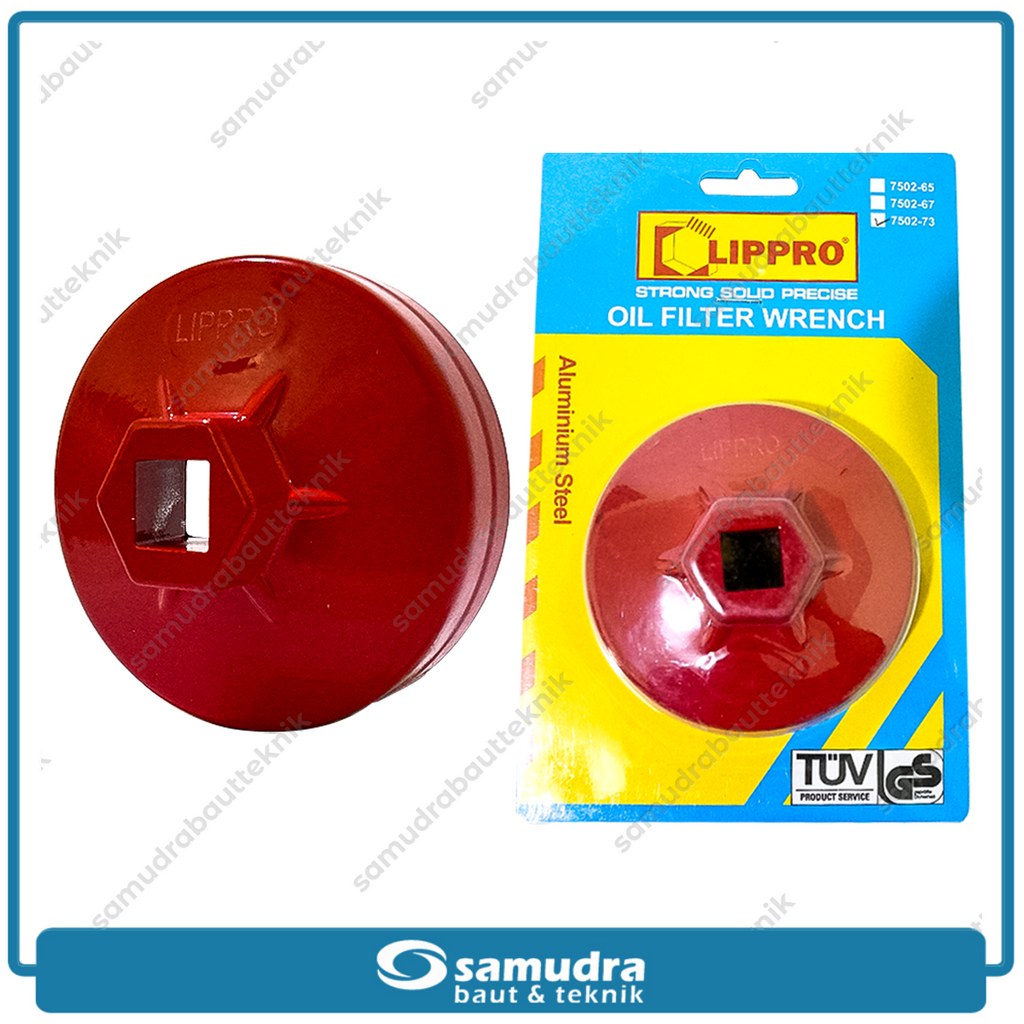 LIPPRO 7502-73A Kunci Filter Oli Mangkok No. 73 / Oil Filter Wrench