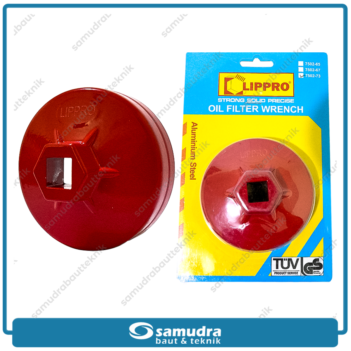 LIPPRO 7502-73A Kunci Filter Oli Mangkok No. 73 / Oil Filter Wrench