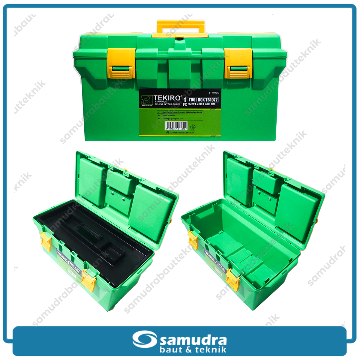 TEKIRO ST-TB1072 Tool Box Plastik 02800 560 x 278 x 270 mm