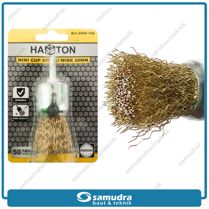 HASSTON 3450-108 Sikat Baja Gerinda 28 mm