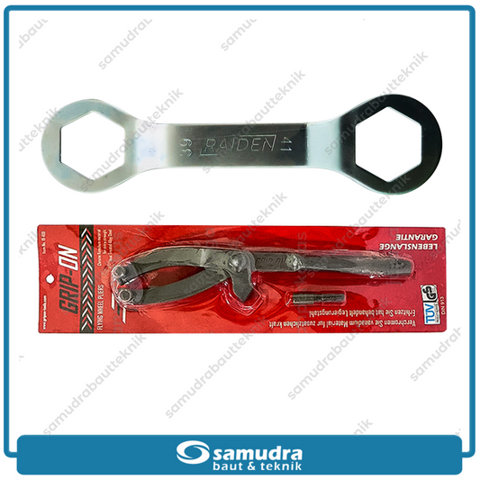 [PAKET] GRIP ON 19-109 Treker CVT Motor Matic + MURAH Kunci Kopling Blok Mesin 39-41 mm