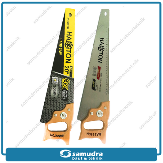 HASSTON 1260-120 Gergaji Tangan Gagang Kayu 20"