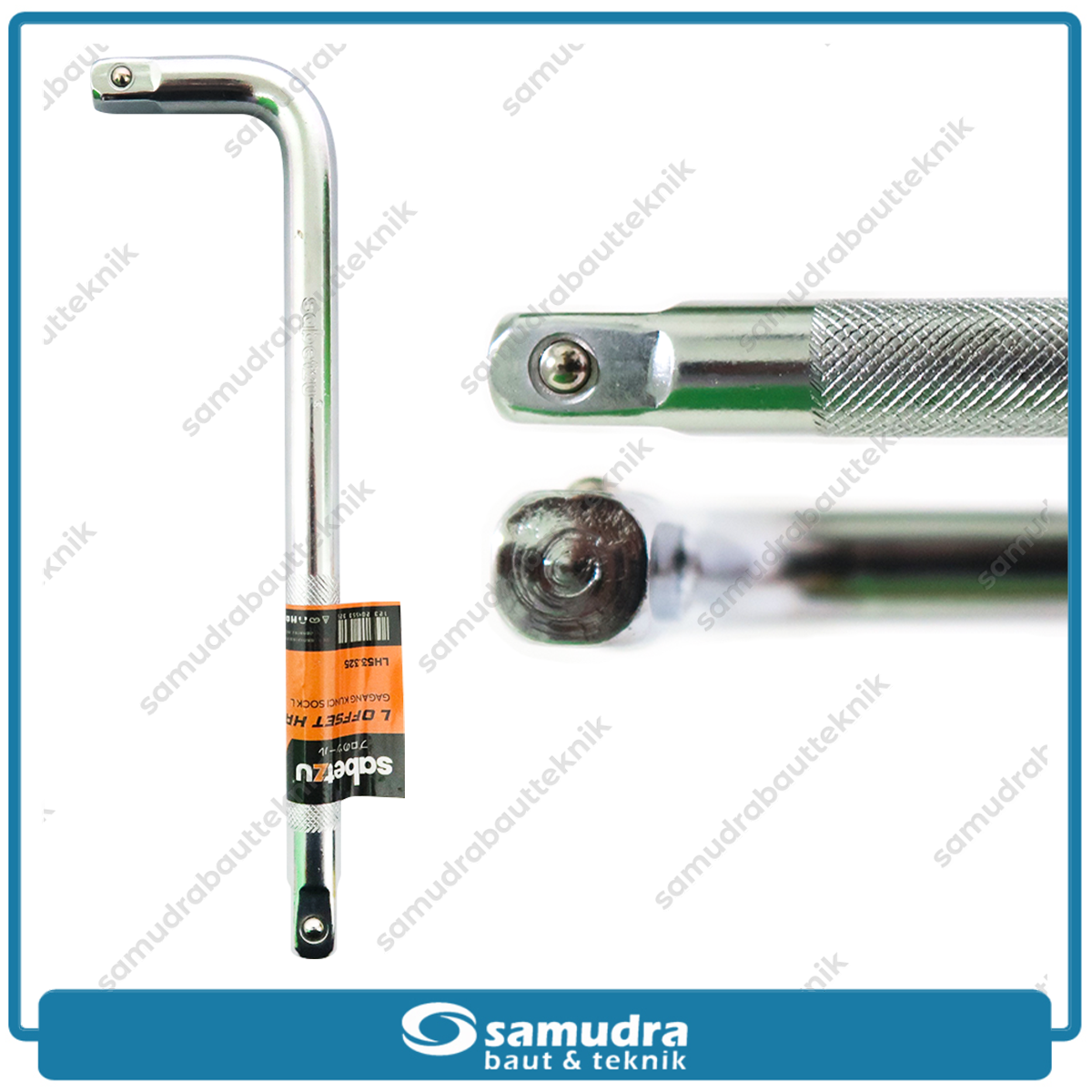 SABETZU LH53.325 Gagang Sok L 1/2" x 10"