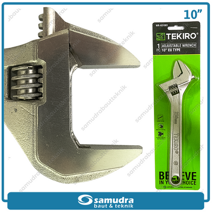 TEKIRO WR-AD1961 Kunci Bago 10" New Tipe EU / Kunci Inggris