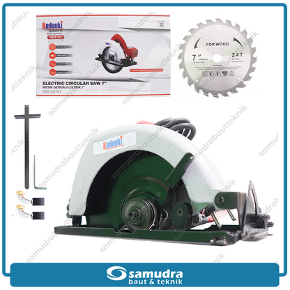 KODENKI KDK-CS101 Mesin Gergaji Sirkel Listrik 7" / Circular Saw