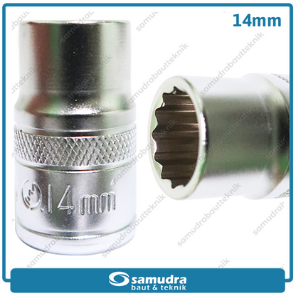 LIPPRO 3126M-14 Mata Sok 1/2" 12PT 14 mm
