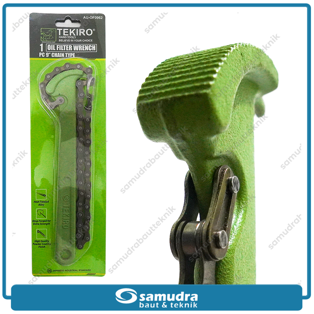 TEKIRO AU-OF0962 Kunci Filter Oli Rantai 9"