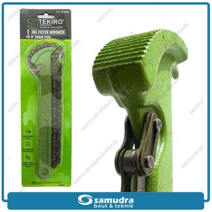 TEKIRO AU-OF0962 Kunci Filter Oli Rantai 9"