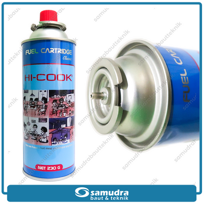 HI-COOK Tabung Gas Kaleng 230 gram