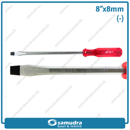 GRIPON 84-881 Obeng Tembus 8" Minus x 8 mm