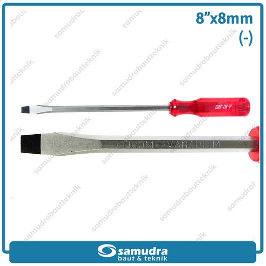 GRIPON 84-881 Obeng Tembus 8" Minus x 8 mm