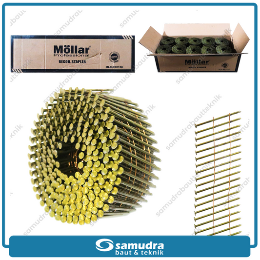 MOLLAR RS2150 Isi Paku Tembak Palet Kayu 50mm kemasan 1 dus