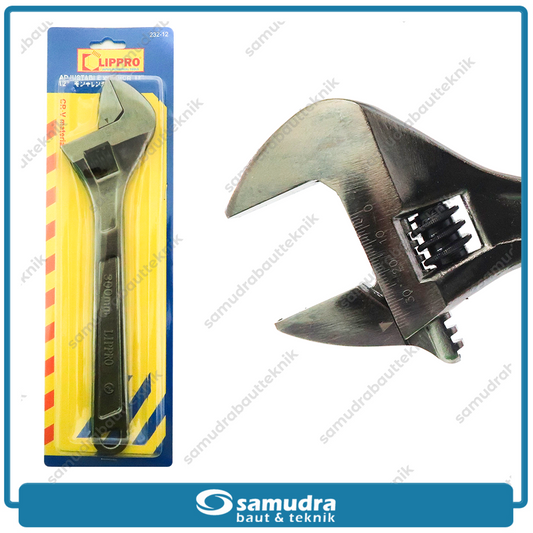LIPPRO 232-12 Kunci Bago 12" / Kunci Inggris