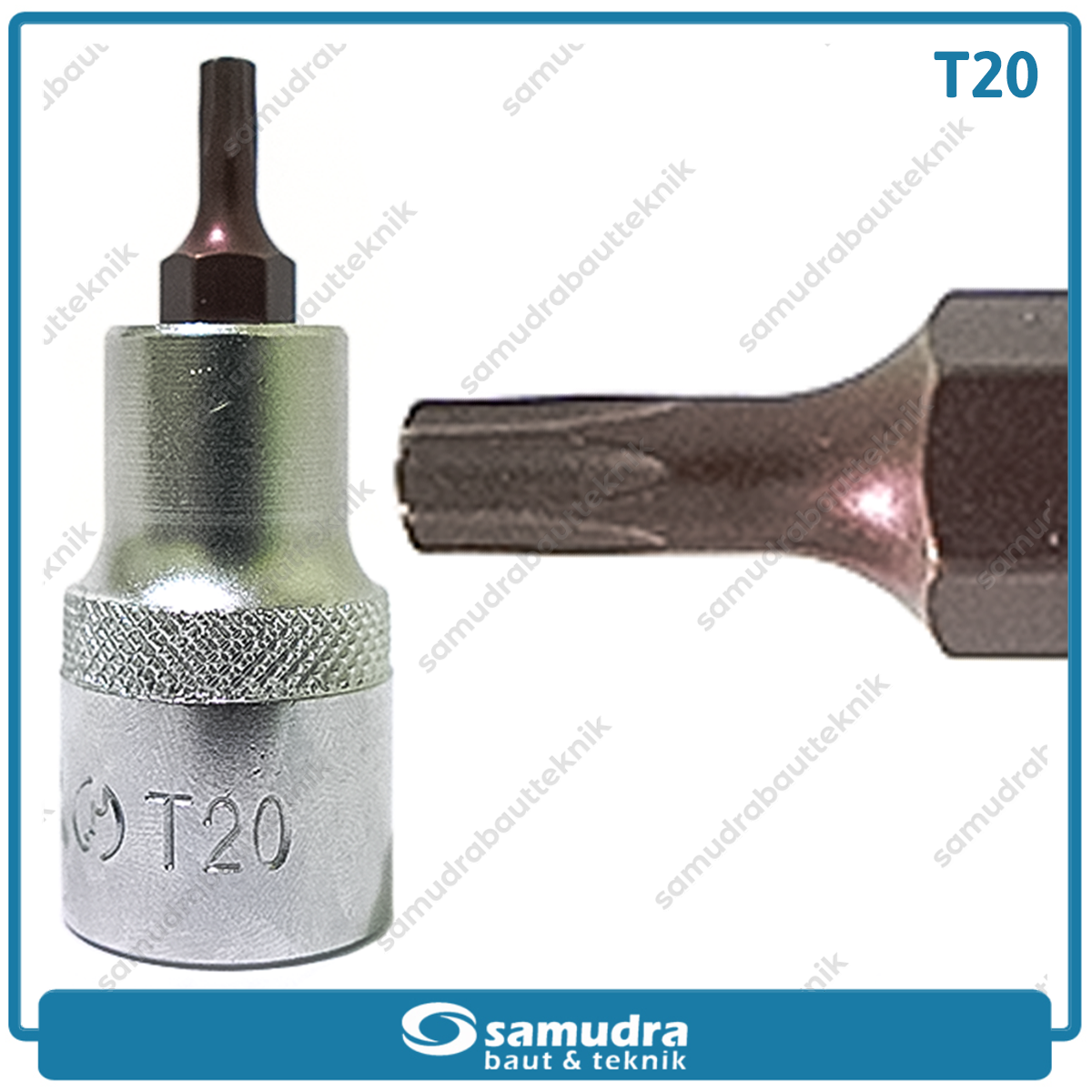 LIPPRO 3410TT-T20 Mata Sok Bintang 1/2" T20