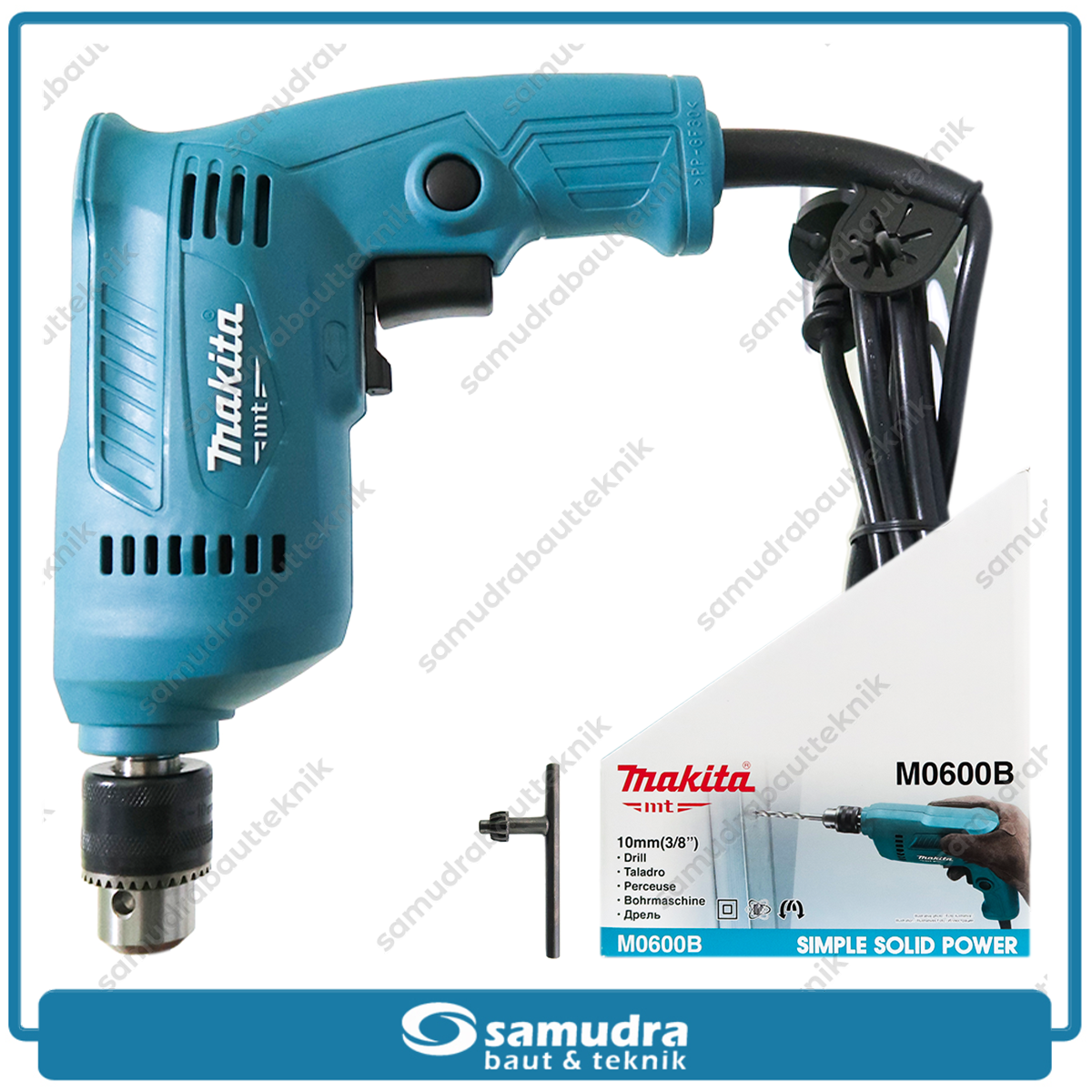 MAKITA M0600B / MT60 Mesin Bor Listrik 10 mm 350 Watt
