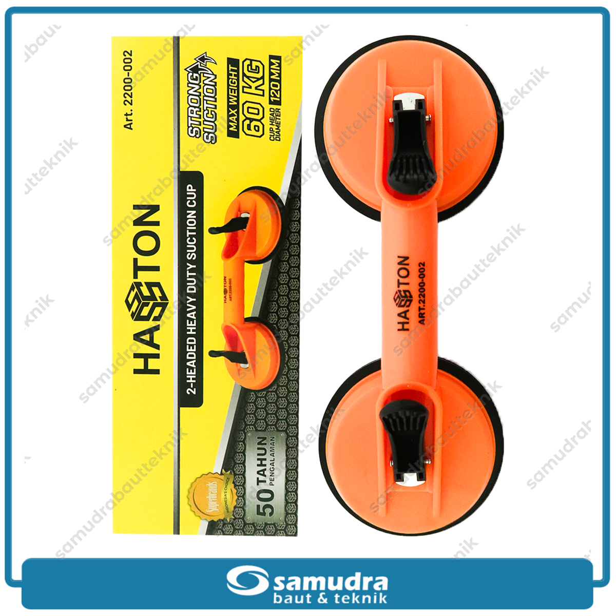 HASSTON 2200-002 Kop Kaca Dua Kaki Body PVC