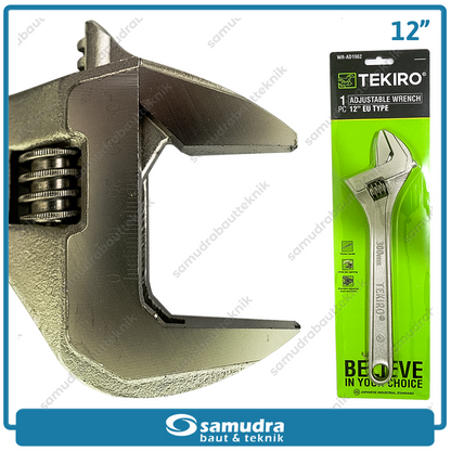 TEKIRO WR-AD1962 Kunci Bago 12" New Tipe EU / Kunci Inggris