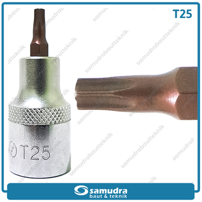 LIPPRO 3410TT-T25 Mata Sok Bintang 1/2" T25
