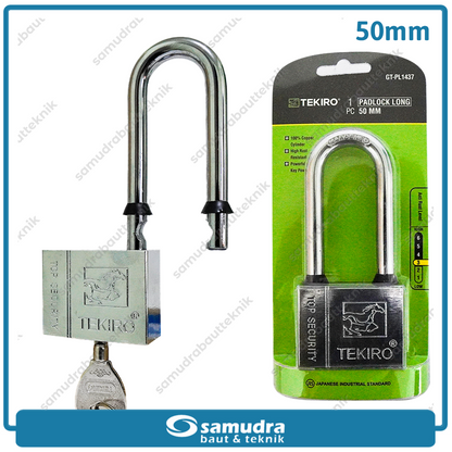 TEKIRO GT-PL1437 Gembok 50 mm Long / Gembok Leher Panjang