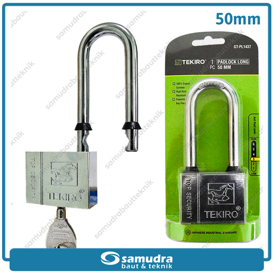 TEKIRO GT-PL1437 Gembok 50 mm Long / Gembok Leher Panjang