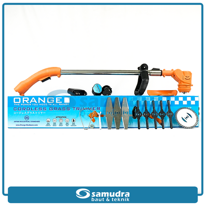 ORANGE 6206 Mesin Potong Rumput Baterai 12V / Cordless Grass Trimmer