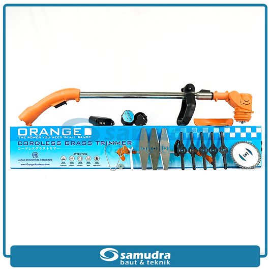 ORANGE 6206 Mesin Potong Rumput Baterai 12V / Cordless Grass Trimmer
