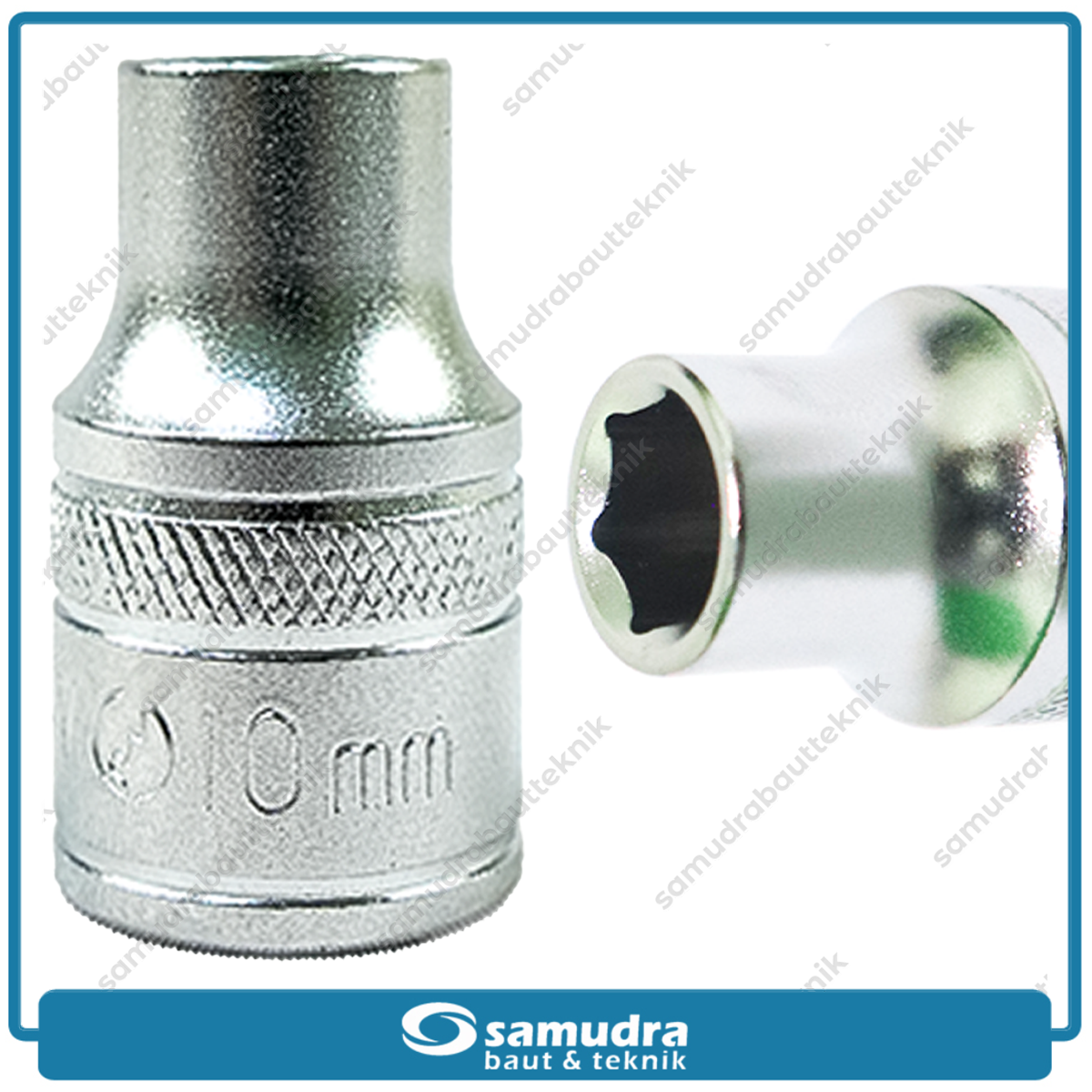 LIPPRO 3101M-10 Mata Sok 1/2" 6PT 10 mm