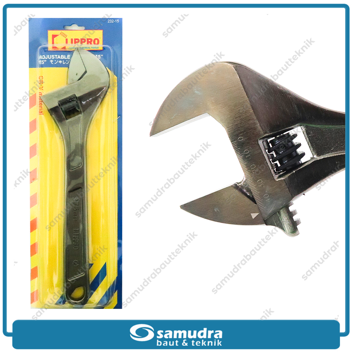 LIPPRO 232-15 Kunci Bago 15" / Kunci Inggris