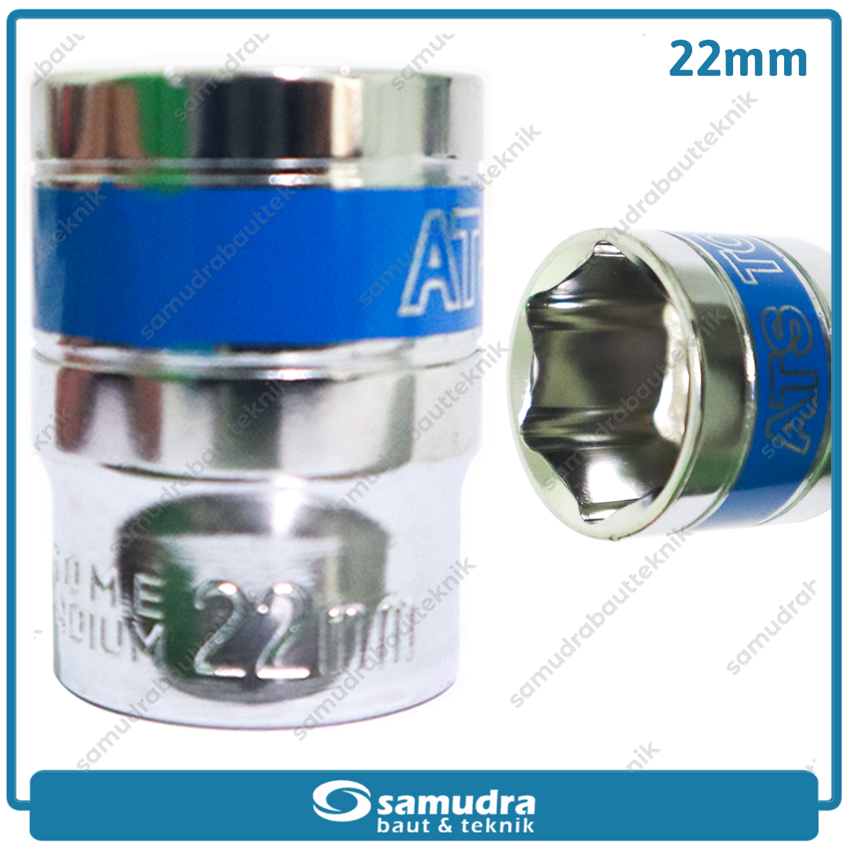 ATS YD-1022 Mata Sok 1/2" 6PT 22 mm